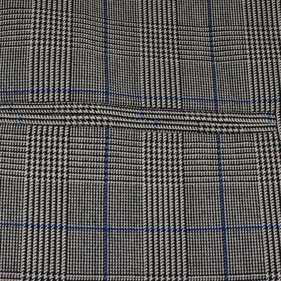 Philosophy Oversized Grey Plaid Blazer Jacket Size 12 - Picture 9 of 14